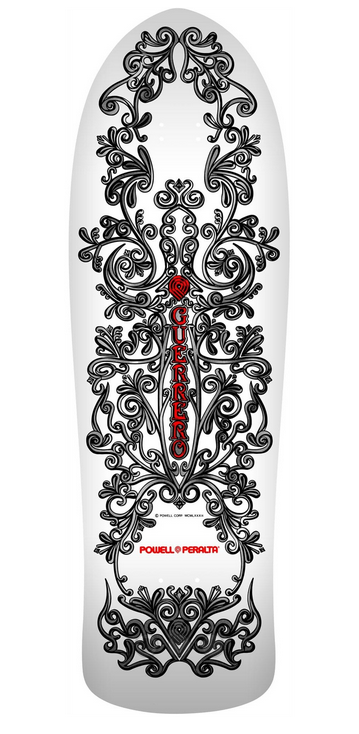 Powell Peralta Bones Brigade Series 17 Guerrero White Tommy Guerrero 9.85"