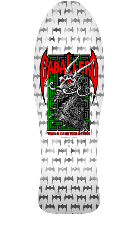 Powell Peralta Bones Brigade Series 17 Caballero White Steve Caballero 10"