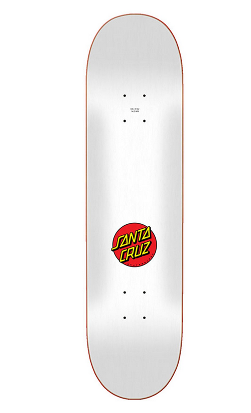 DECK Santa Cruz Classic Dot White 8.0"
