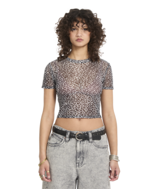 RAWLY KNIT SS MESH