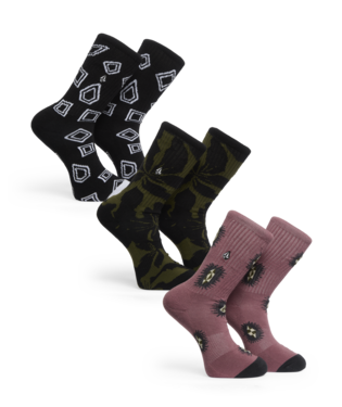 PRINT MIXER SOCK 3PK