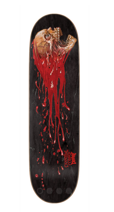 Creature Cannibal Corpse Skull & Blood Team 8.53"