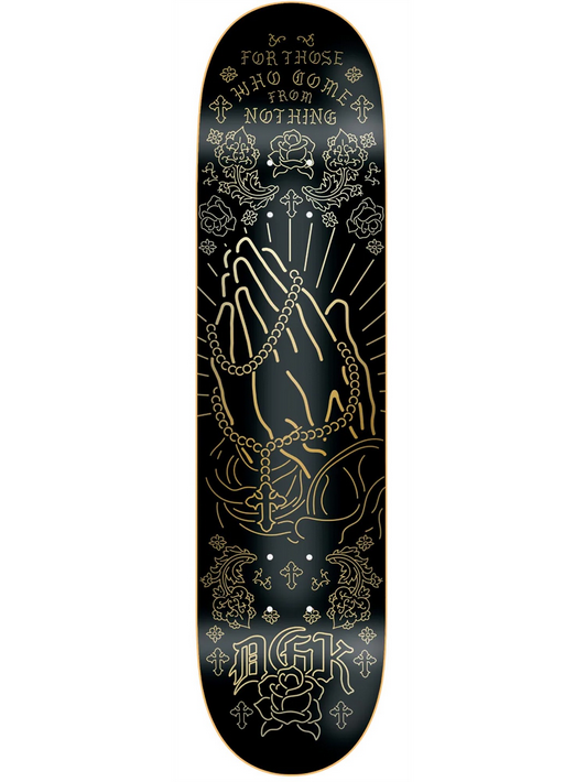 DGK Confession Black/Gold 8.5"
