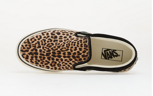 VANS SLIP ON LEOPARD