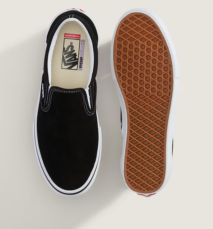 VANS SLIP-ON PRO BLACK WHITE