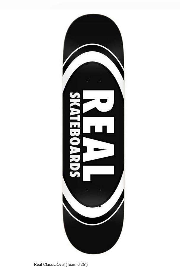 DECK Real Classic Oval Team 8.25"