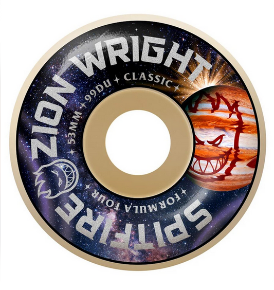 WHEELS Spitfire 99D F4 Classic Cosmic 53mm Zion Wright